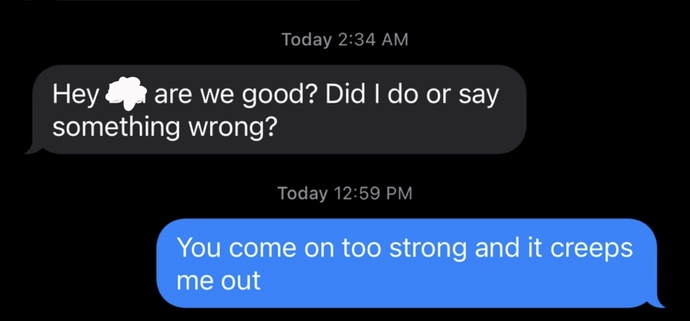 Was I wrong for what I said?