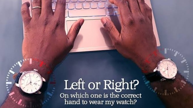 On which hand do you wear your watch?