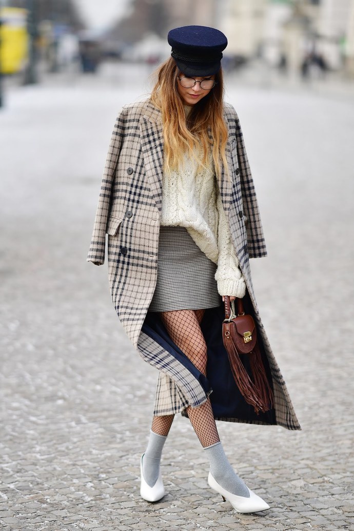 Can fishnet stockings ever be considered fashionable?
