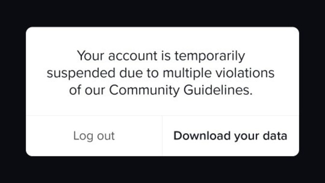 How am I supposed to appeal on TikTok?