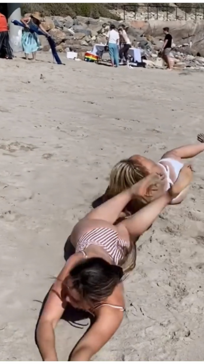 I’m rolling down the hill. Do you act completely silly on vacation or just me?