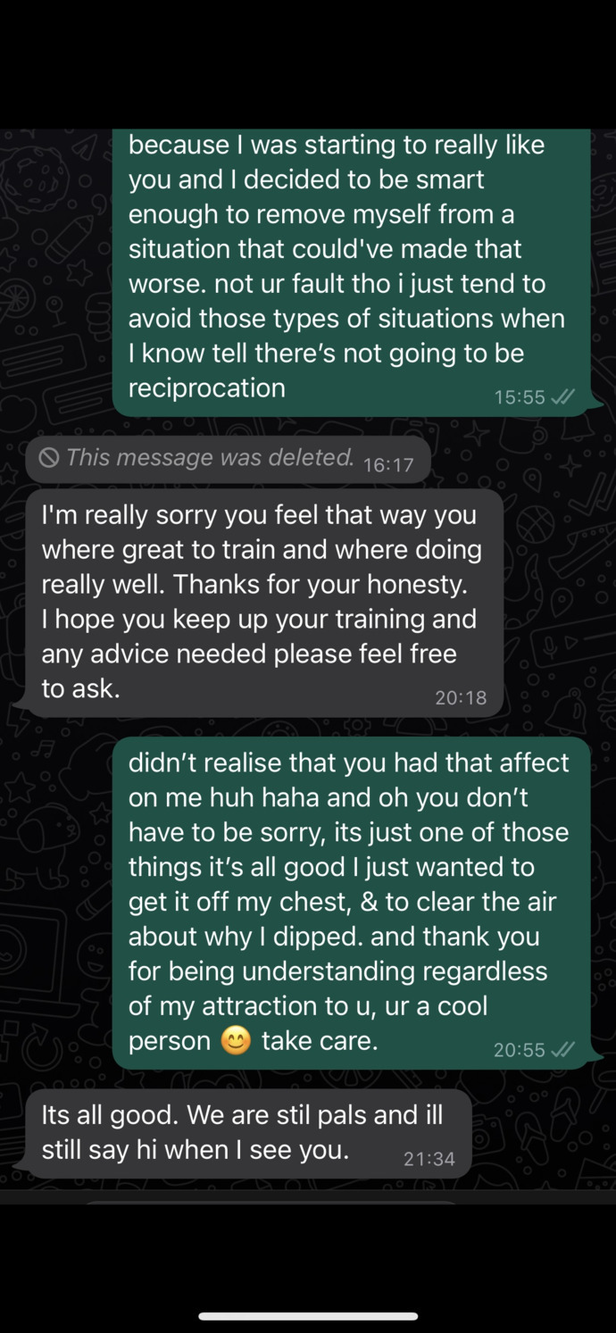 What did I say that was wrong or bad? I want to understand why so many people came for me?