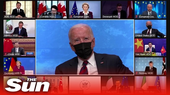 Im not a scientist or a virologist, but can you actually get Covid during a virtual meeting of world leaders discussing climate change?