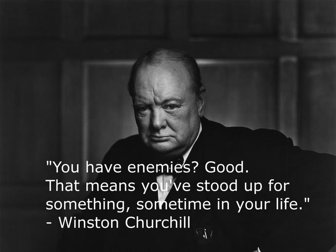 Do you have any haters or enemies?