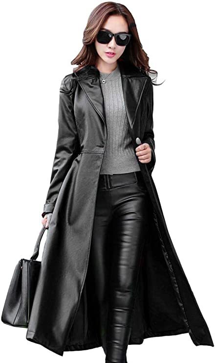 Are leather trenchcoats still fashionable? Do you like them?