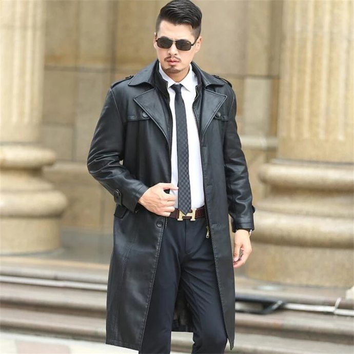 Are leather trenchcoats still fashionable? Do you like them?