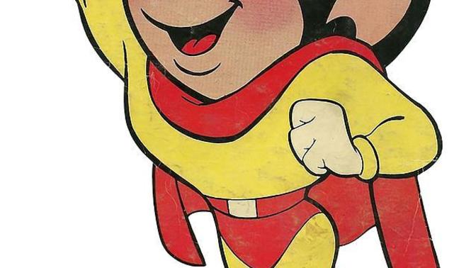 Trump thinks he's Mighty Mouse?