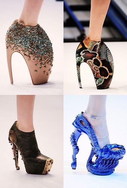 I think high-heels are oppressive to women. Why force women to wear these things?