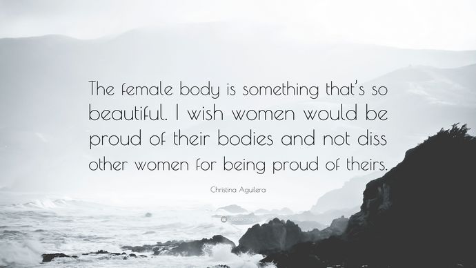 Girls, do you think women too often diss other women for being proud of their bodies?