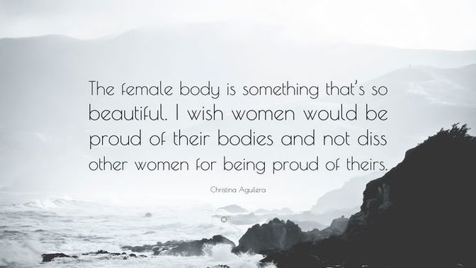 Girls, do you think women too often diss other women for being proud of their bodies?