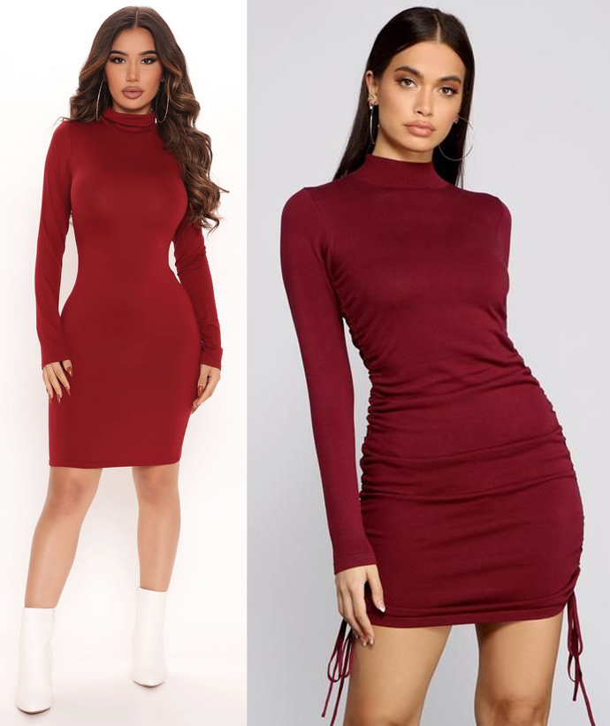 Which color of this dress is better for Christmas office party?