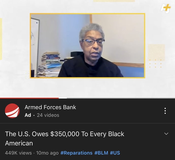 Who would pay for slavery reparations because $350k to every black person would be expensive? Is it even a good idea?