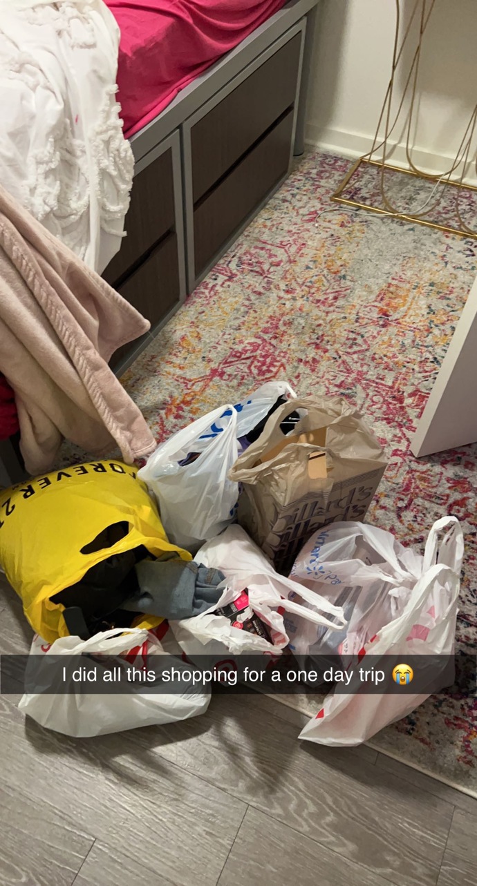 Do you feel anxious when packing?