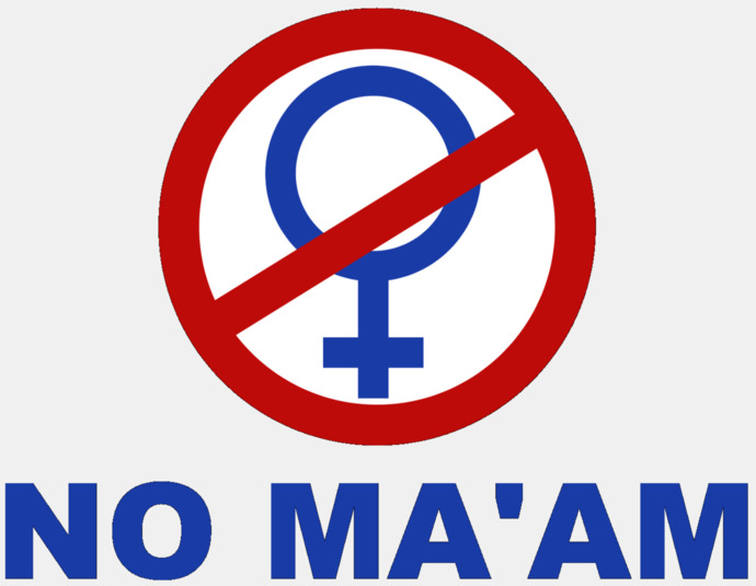 Would you join a group or club called No Maam?