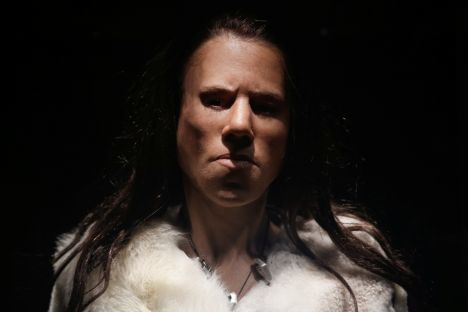 Stone Age woman, recreated from DNA.