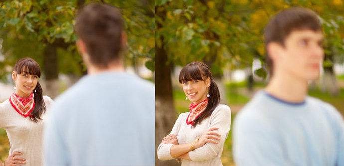 You're just going about your business during the day, when a random girl starts staring at you! Happens ALL the time!