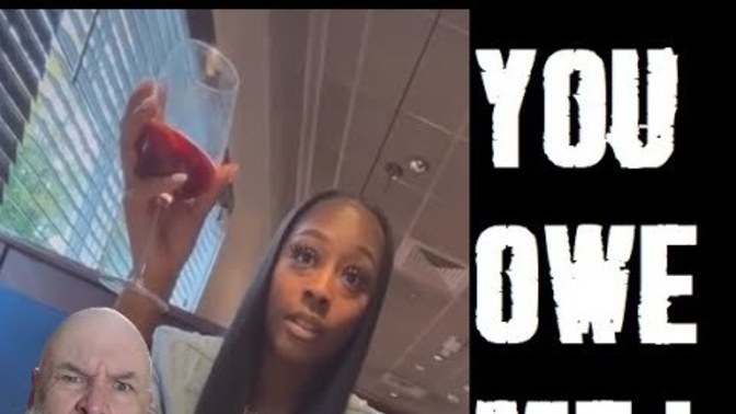 You owe me, pay for my kids food? single mother rage?