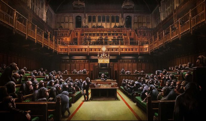 Banksys Devolved Parliament