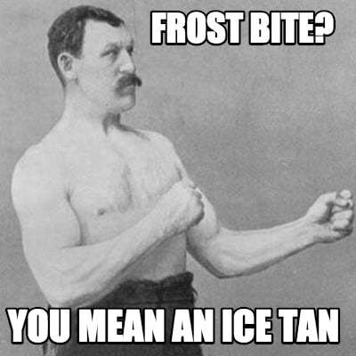 What do you do to keep warm in the winter?