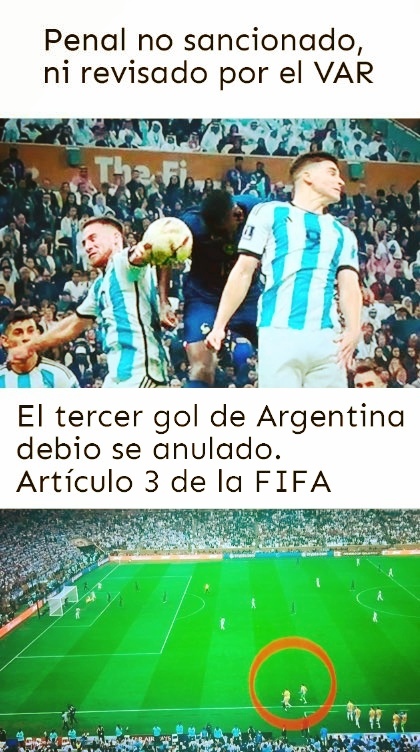 Argentina cheats?