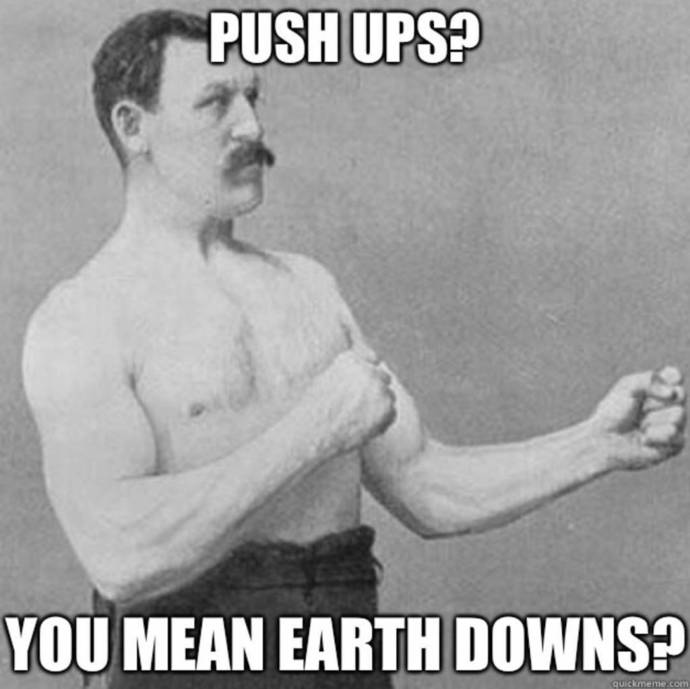 Last time you were a dominant alpha male and had Jesus sharpening his spear out of jelousy?