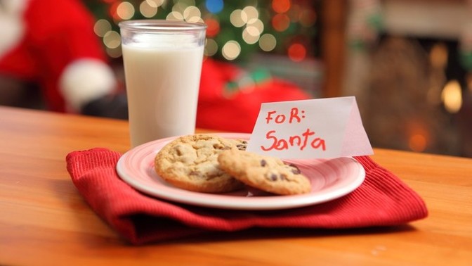 What snack do you leave out for Santa?