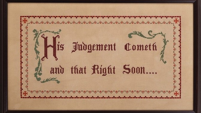 So Judgement Day came yesterday - with all the number of witnesses with all the testimony - will nothing become of all this?