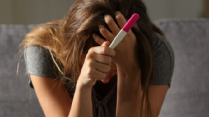 Who is at fault if a birthing person gets pregnant accidently?