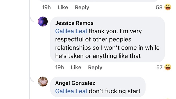 If someone politely asked you to let them know when you break up with your so because they liked them, would you let them know or what would you do?