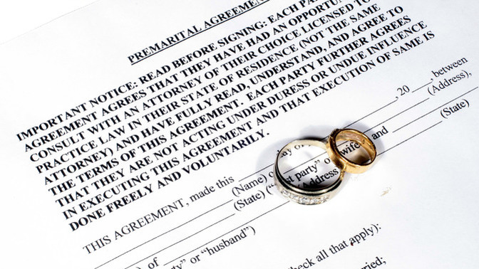 Women say claim they want careers to support themselves in case a marriage ends, yet woman are against men wanting prenuptial contracts? Explain?