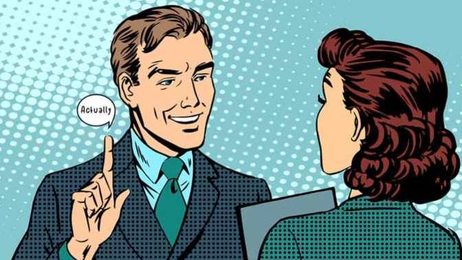 How do you react when someone cuts you off when you're talking?