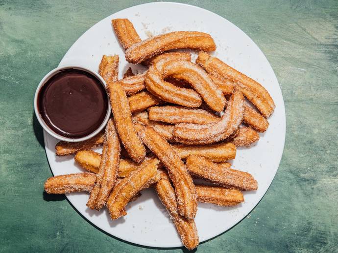 churros are a favorite since childhood...