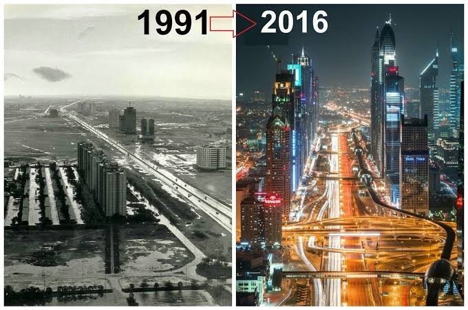 How do you transform a corrupt, poor country into something like Dubai from a mud house nation?