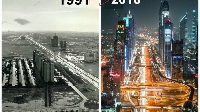 How do you transform a corrupt, poor country into something like Dubai from a mud house nation?
