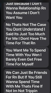 When a guy says this, it’s safe to assume he never wants you and he wants a fuck buddy?