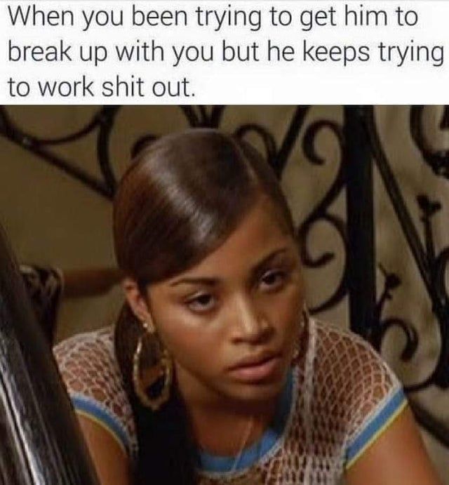 Do you struggle with breaking up with people or do you just rip the bandaid off?