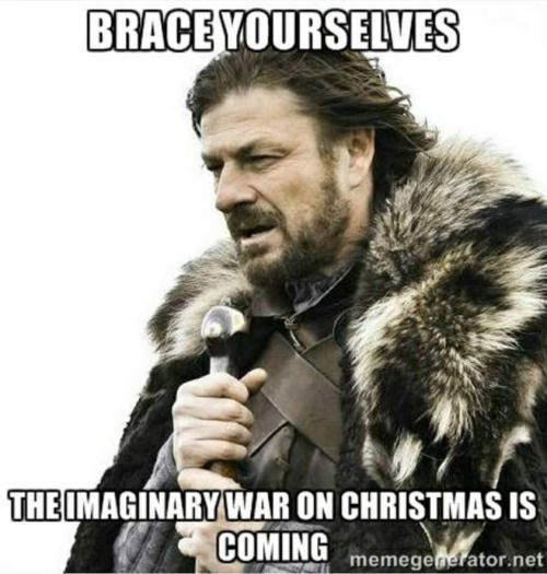 Trumpers and Republicans - Where is your so called WAR ON Christmas?