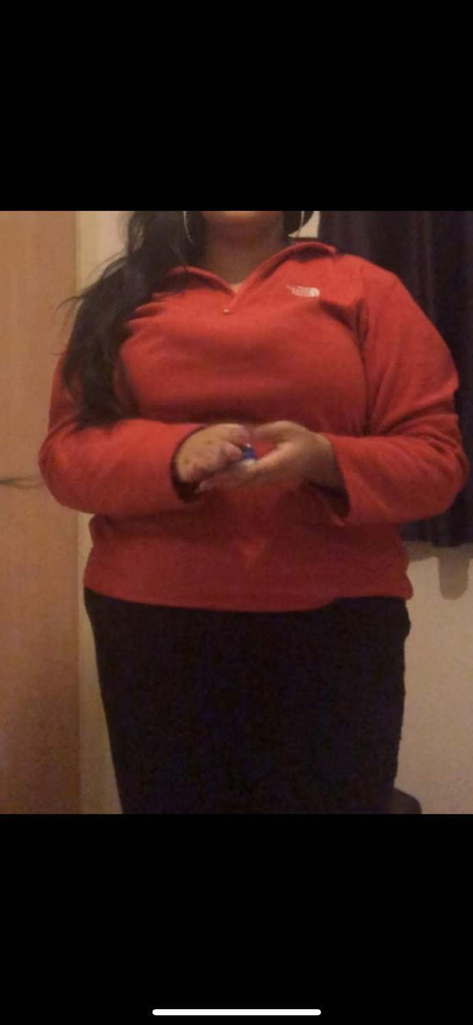 Can you notice she lost weight?