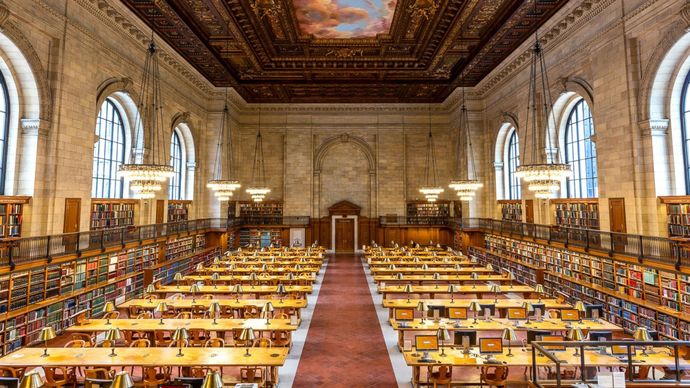 Rose Main Reading Room, New York Public Library, New York, United States