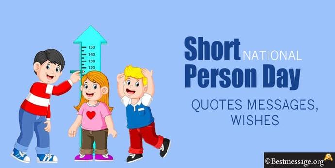 Did you know that today is national short people day?