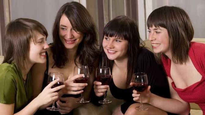 Why do women drink wine a lot?