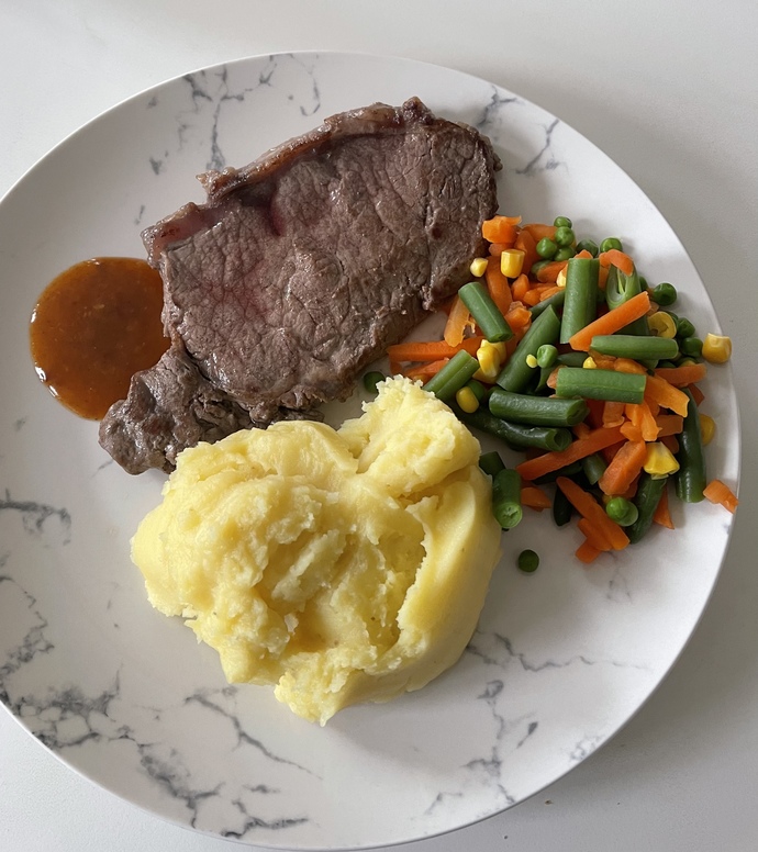 How’s my lunch 🥩 look?