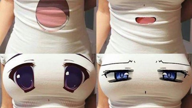 Ladies, would you wear a T-shirt like this? Guys, would you like to see more girls wear these?