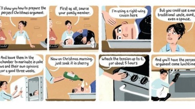 What GAG section would you choose for a Christmas family chat?