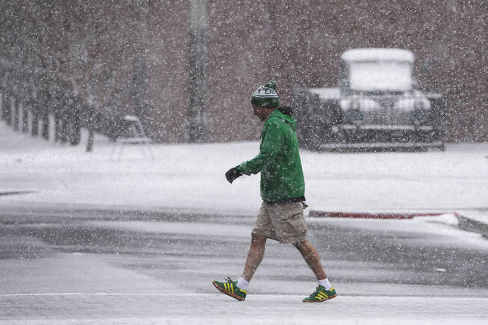 How was your weather yesterday and today with the arctic blast and storm?