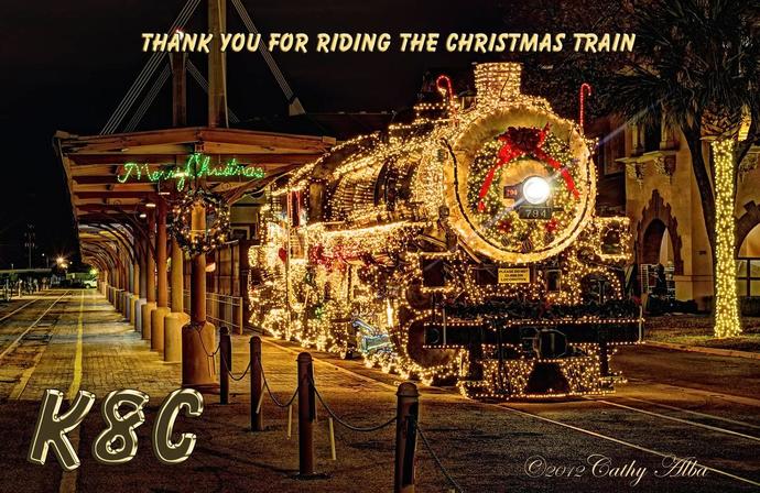 I made took my ride on the Christmas Train UTC 00:34 Dec 24 2022
