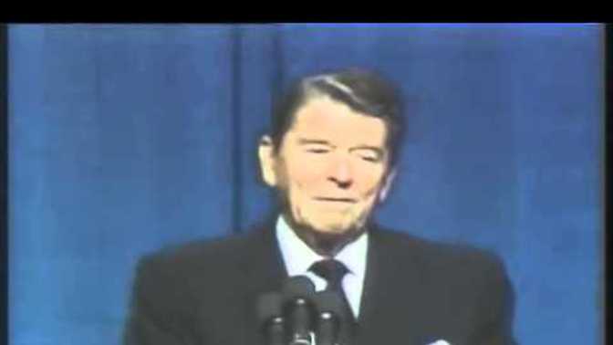 Did Reagan like Democrats or Republicans?