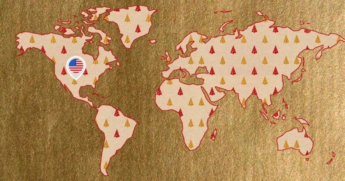 How could the USA become the first power to dominate the world by being located outside the Eurasian continent?
