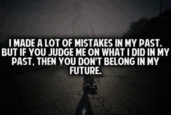 Does anyone else here at all find it useful to re-examine their past and remember the lessons you learned from it?