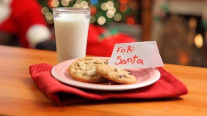 Do you leave cookies and milk out for Santa, and a carrot for Rudolph?